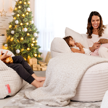 Create the Ultimate Cosy Christmas Corner with Bean Bags