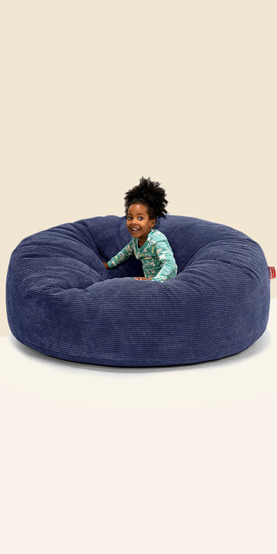  Cvortll Bean Bag Chairs for Kids Bean Bag with Filler Included  Velvet Soft Comfy Polka Dots Kid Couch Extra Large Beanbag Kids Chair for  Teens Kids, Colorful : Everything Else