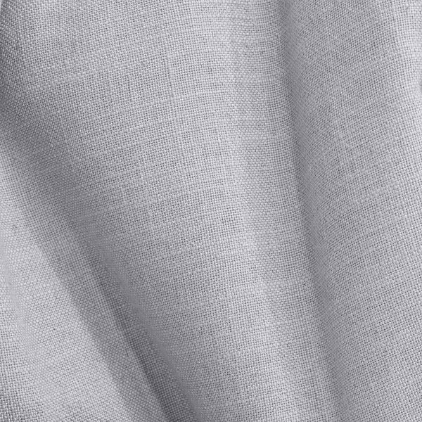 Sloucher Bean Bag Sofa - Linen Look Silver Fabric Close-up Image