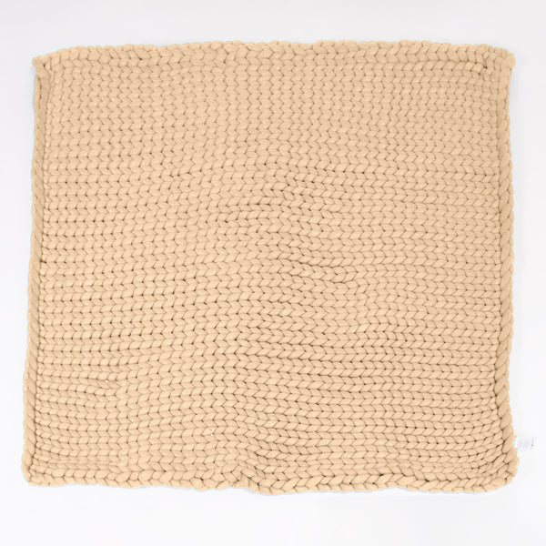 Weighted Blanket for Adults - Chunky Knit Cream