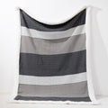 Knitted Colourblock Grey