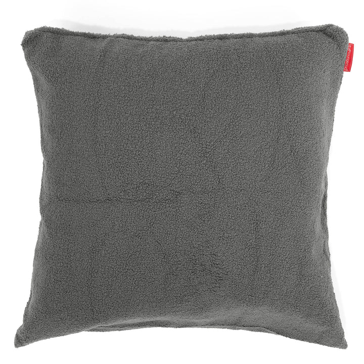 Lounge Pug Extra Large Scatter Cushion 70 X 70cm Boucle Grey Decorative Pillow Square Sofa Cushions Big Bertha Original UK