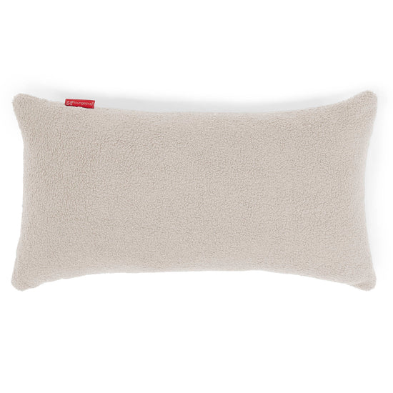 XL Rectangular Support Cushion Cover 40 x 70cm - Boucle Ivory 01