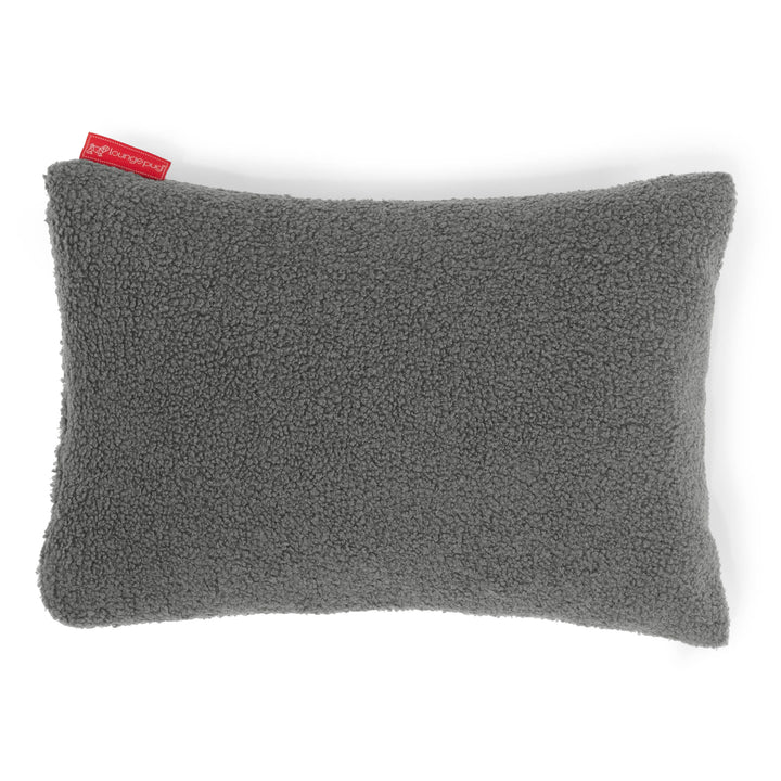 Rectangular Scatter Cushion Cover 35 x 50cm - Boucle Grey 01