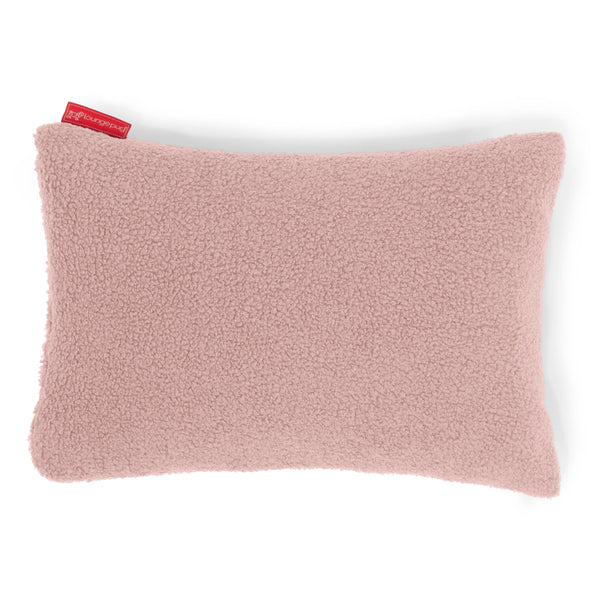 Rectangular Scatter Cushion Cover 35 x 50cm - Boucle Pink 01