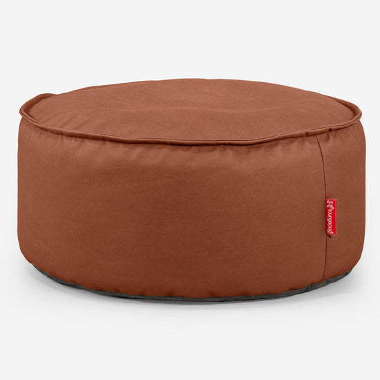 Large Round Pouffe COVER ONLY - Replacement Bean Bag Cover 062