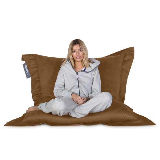 Suede XXL Giant Bean Bag - Sand 04