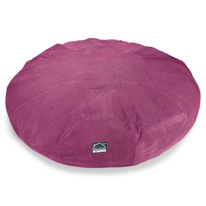 CloudSac 5000 XXXXXL Titanic Memory Foam Beanbag Sofa - Pom Pom Pink 04