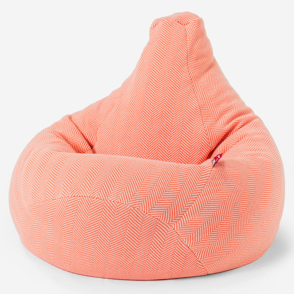 Coral bean bag discount chair