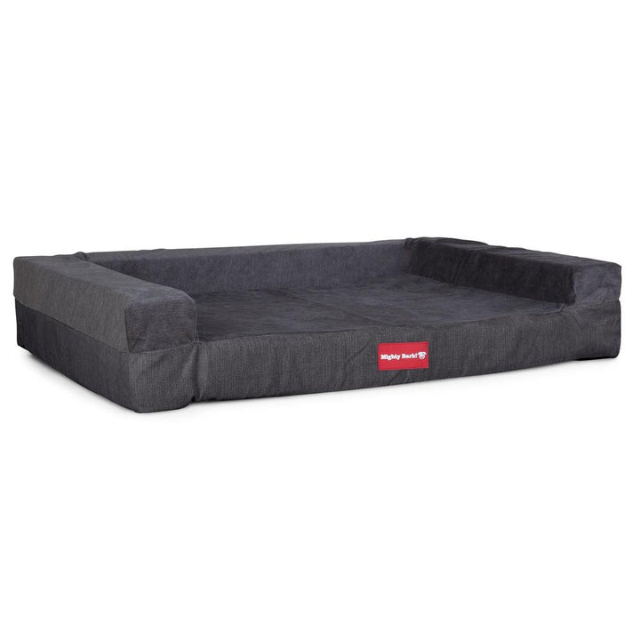 The Bench By Mighty-Bark Orthopedic Memory Foam Dog Bed Large Medium XXL Signature Graphite