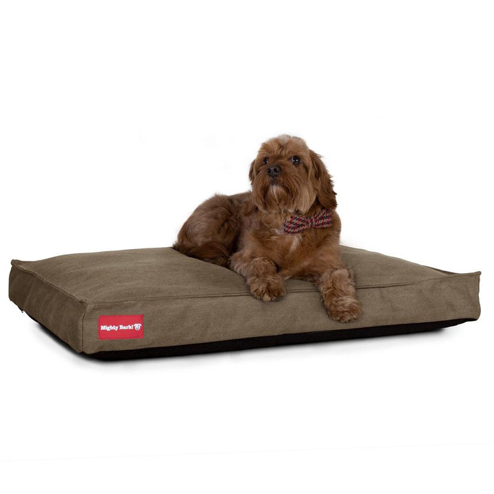 The Mattress Orthopedic Classic Memory Foam Dog Bed - Canvas Earth 03