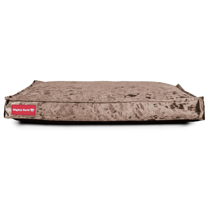 The Mattress By Mighty-Bark Orthopedic Classic Memory Foam Dog Bed Cushion For Pets Medium XXL Glitz Truffle