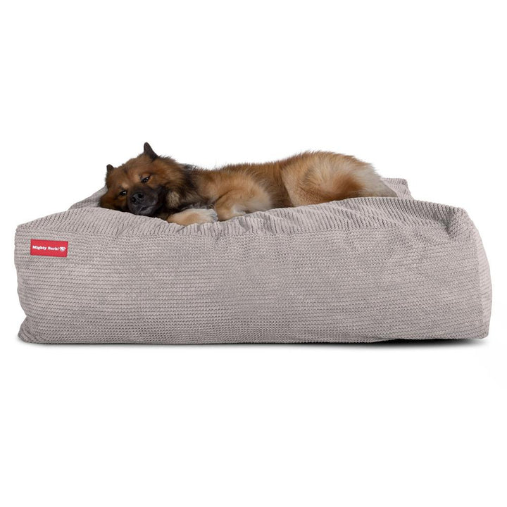 The Crash Pad By Mighty Bark XXL Large Memory Foam Dog Bed Pom Pom Mink Big Bertha Original UK