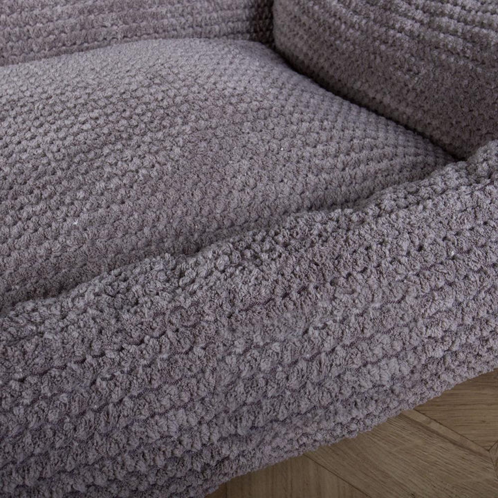 The Sofa By Mighty-Bark Orthopedic Memory Foam Sofa Dog Bed Large Medium XXL Pom Pom Charcoal
