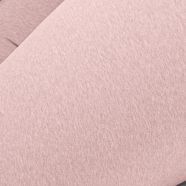 Venti XXL Giant Bean Bag - Stretchy Cotton Baby Pink Fabric Close-up Image