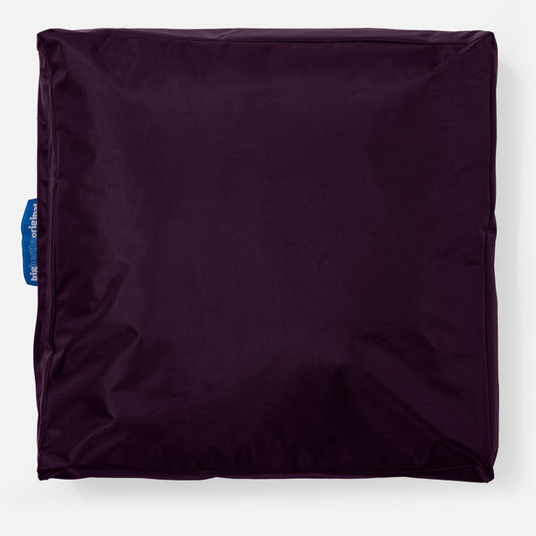 Outdoor Large Floor Cushion - SmartCanvas™ Purple Fabric Close-up Image