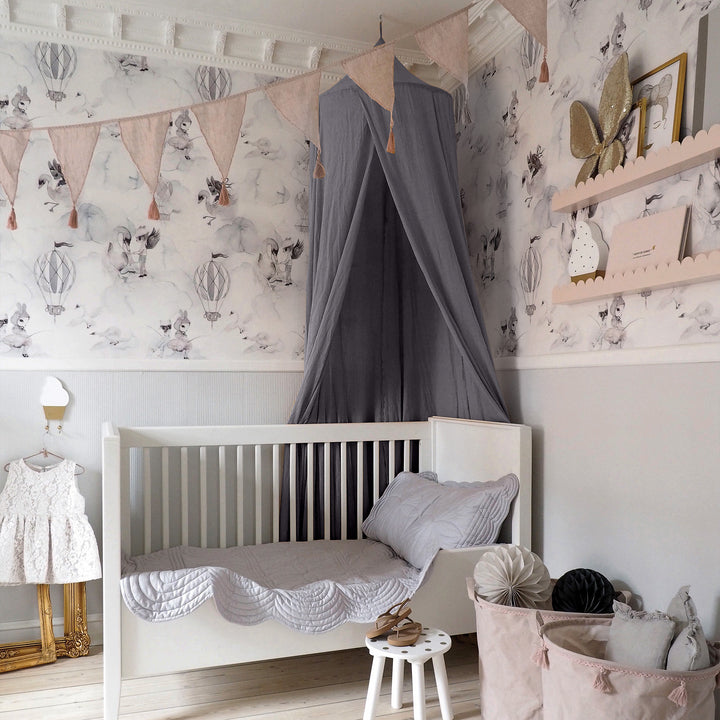 Children’s Dark Grey Canopy 02