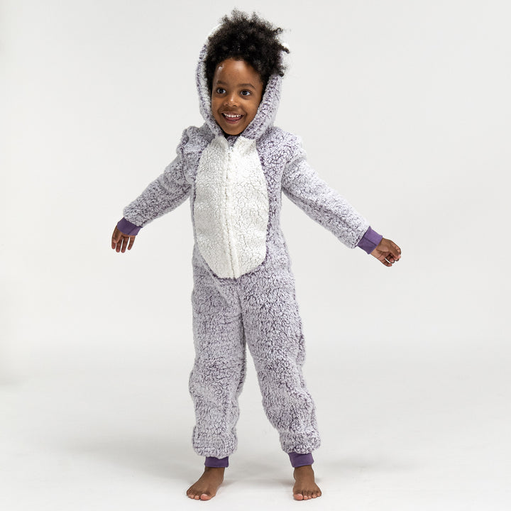 Children's Hedgehog Animal Fleece Onesie 05