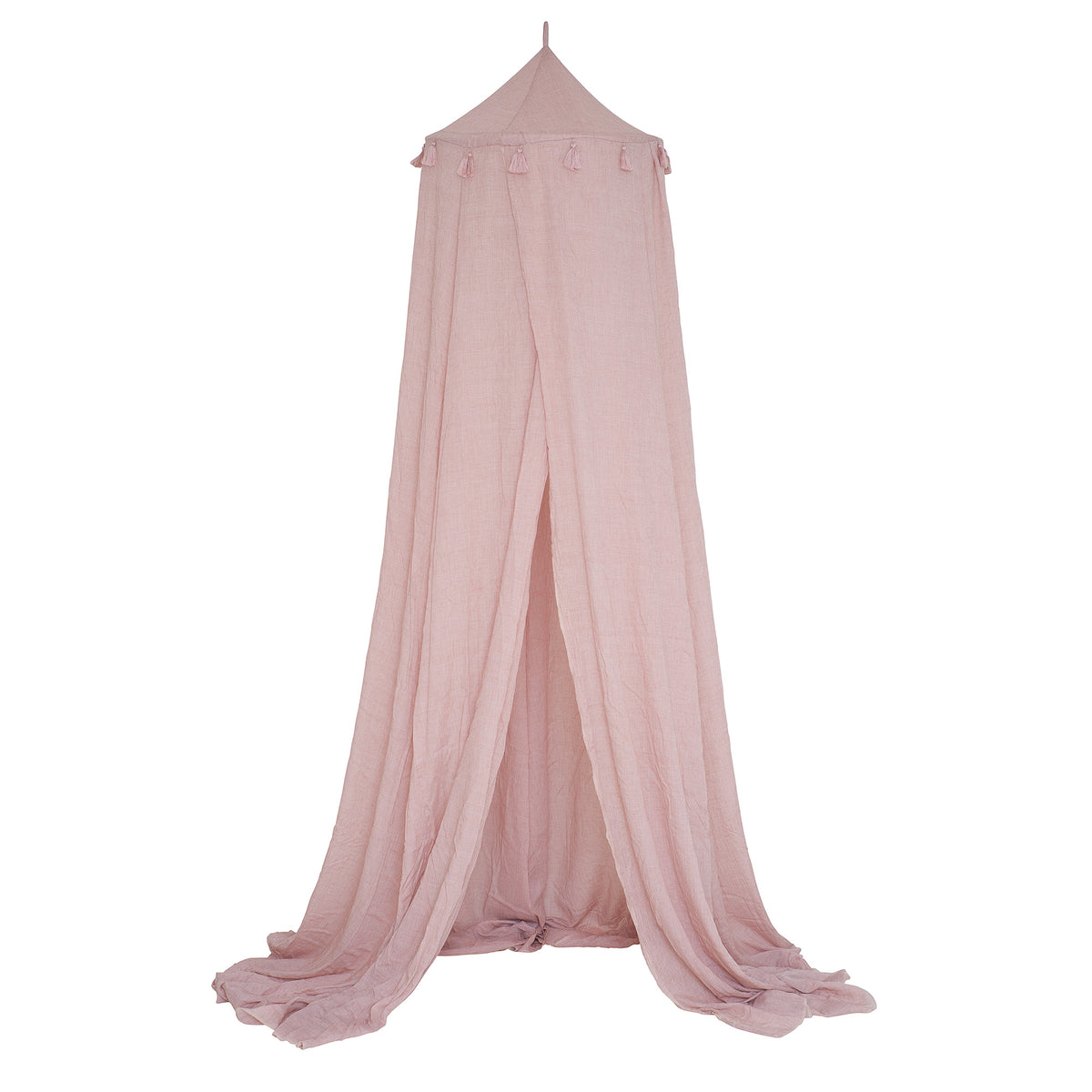 Dusky pink on sale bed canopy