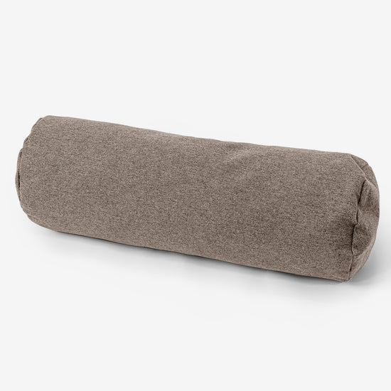 Bolster Scatter Cushion 20 x 55cm - Interalli Wool Biscuit 01