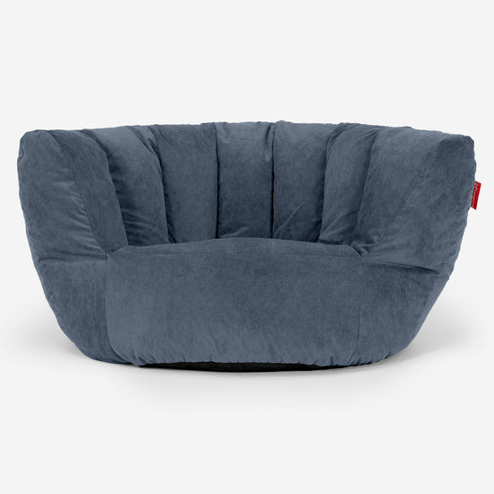 Charles Vintish Bean Bag - Needlecord Navy 01