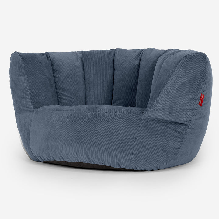 Charles Vintish Bean Bag - Needlecord Navy 02