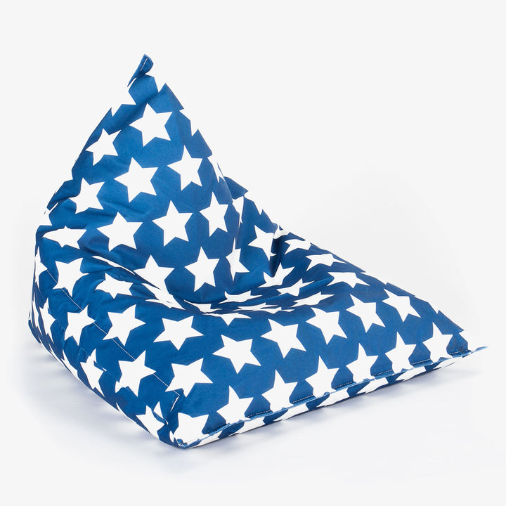 Kids' Beanbag Pod - Print Blue Star 01