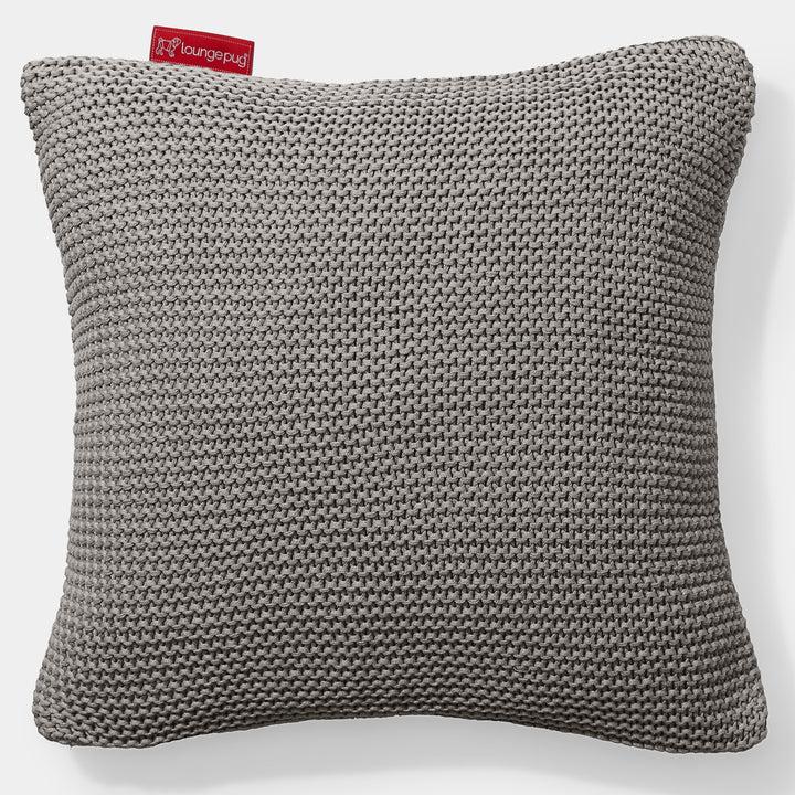 Decorative Cushion 47 x 47cm - 100% Cotton Ellos Graphite Grey