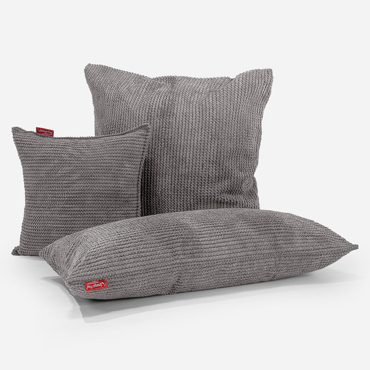 Big grey sofa cushions best sale