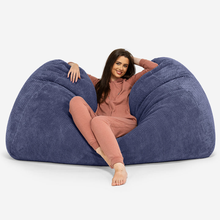 Bean Bag Sofa Hammock - Pom Pom Purple 03