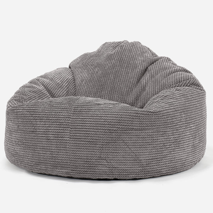 Kids' Giant Snuggle Bean Bag 3-8 yr - Pom Pom Charcoal 02