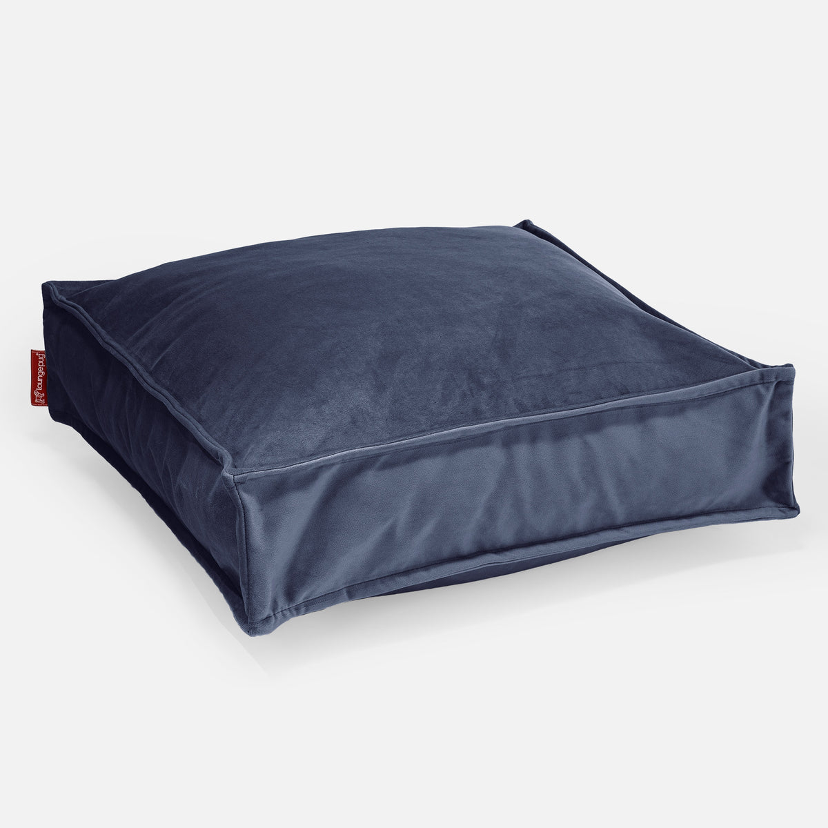 Blue velvet outlet floor cushion