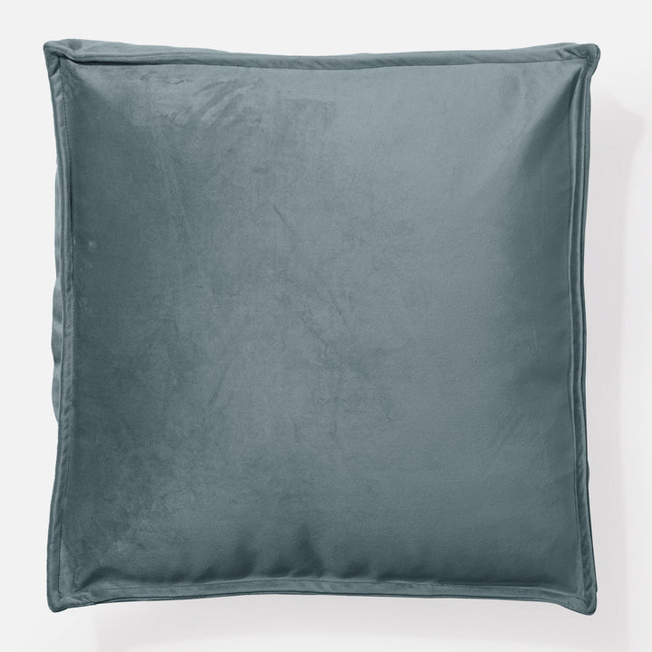 Large Floor Cushion - Velvet Teal 02