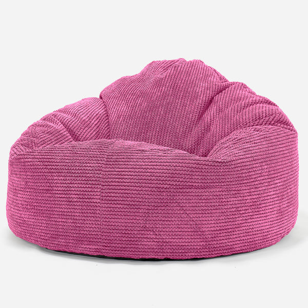 Lounge Pug Pom Pom Adult Bean Bag Chair UK Archi Gaming Beanbags Pink ...