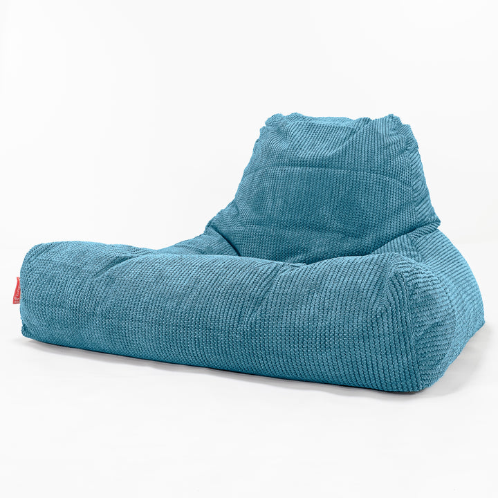 Mega Lounger Bean Bag - Pom Pom Aegean Blue 01