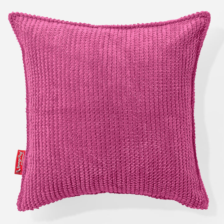 Pink pom pom cushion hotsell