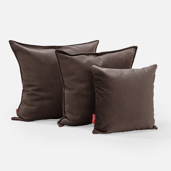 Throw Pillow 47 x 47cm - Velvet Espresso