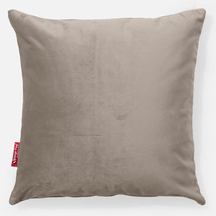 Throw Pillow 47 x 47cm - Velvet Mink