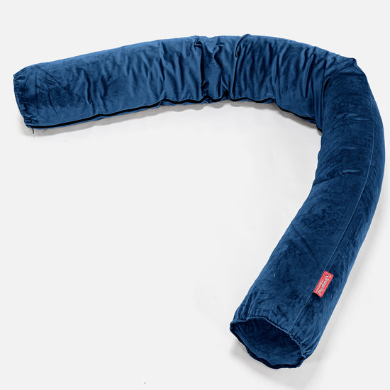 XXL Cuddle Cushion - Velvet Midnight Blue 01