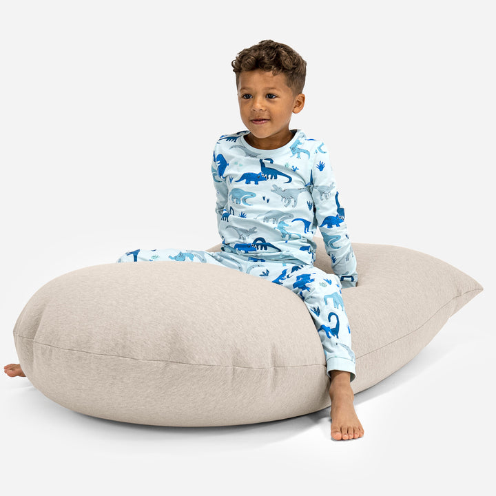 Children's Bean Bag Tall 2-6 yr - Stretchy Cotton Mink 03