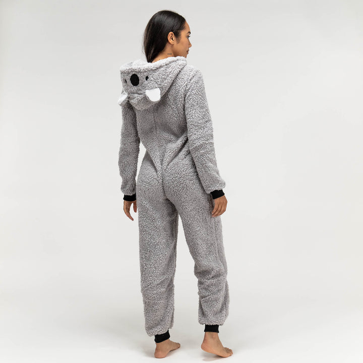 Women's Koala Bear Animal Fleece Onesie 06